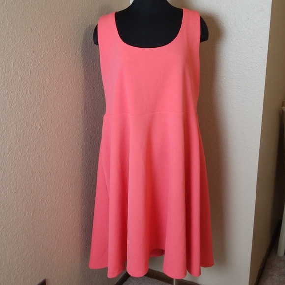 torrid Dresses & Skirts - Torrid Sleeveless Coral Dress 3X New